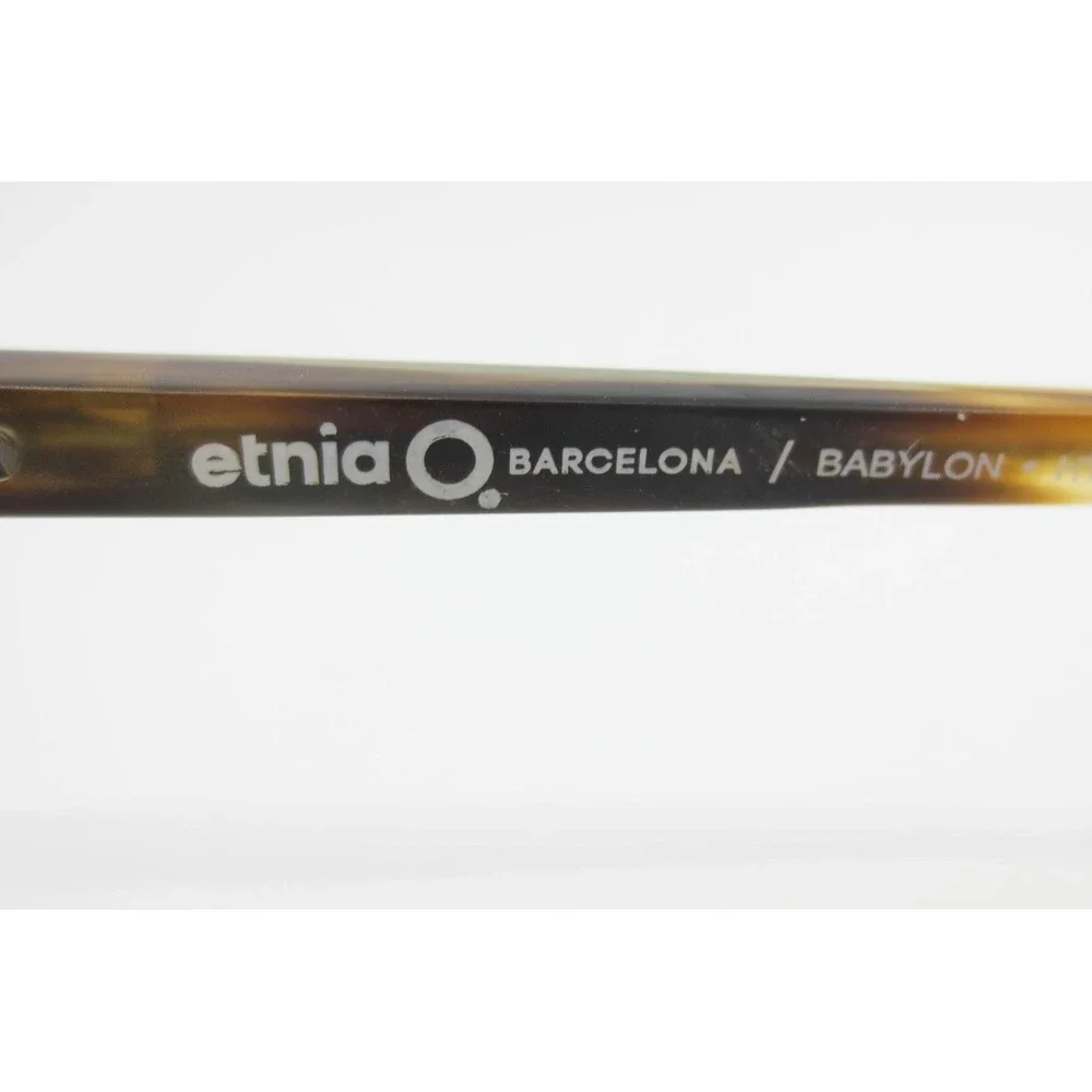 Etnia Barcelona Babylon HVWH Tortoise Shell Round Eyeglasses Frames 47-18-135